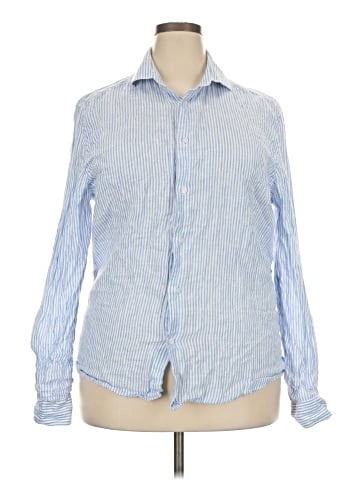 Reiss Long Sleeve Button-Down Shirt (view 1)