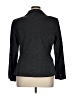 Per Se By Carlisle Chevron-herringbone Gray Blazer Size 16 - photo 2