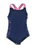 Boden Hearts Blue One Piece Swimsuit Size 13 - 14 - photo 1