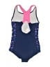 Boden Hearts Blue One Piece Swimsuit Size 13 - 14 - photo 2