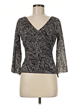 Ak Anne Klein 3/4 Sleeve Top