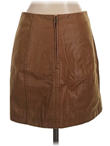Free People Faux Leather Skirt (view 2)