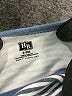 Hb 100% Cotton Stripes Blue Long Sleeve Onesie Size 6-9 mo - photo 3