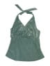 Lands' End Metallic Green Swimsuit Top Size 6 - photo 1