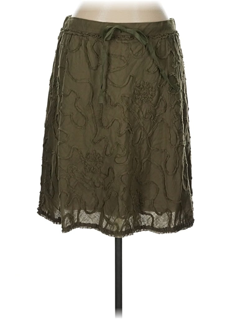 Max Studio Casual Skirt In Green