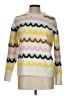 Boden Chevron-herringbone Ivory Pullover Sweater Size L - photo 1