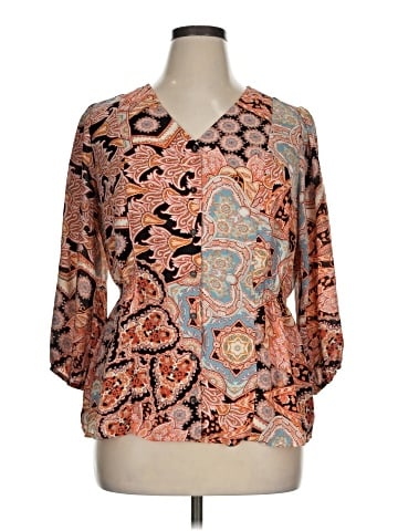 East Adeline 3/4 Sleeve Blouse (view 1)