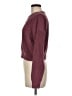 Madewell 100% Cotton Burgundy Pullover Sweater Size M - photo 5