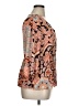 East Adeline Paisley Orange 3/4 Sleeve Blouse Size 0X - photo 4