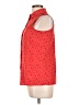 Notations Polka Dots Red Sleeveless Blouse Size L - photo 5