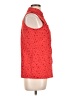 Notations Polka Dots Red Sleeveless Blouse Size L - photo 4