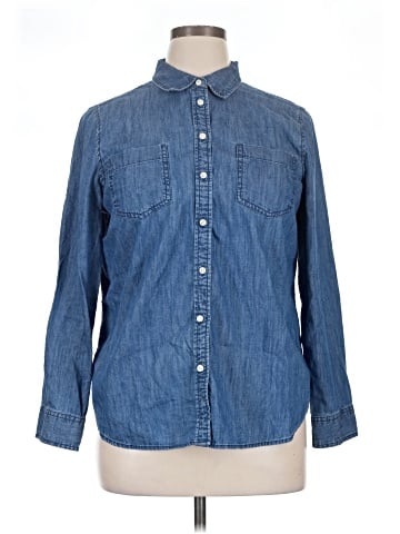 Talbots Long Sleeve Button-Down Shirt (view 1)