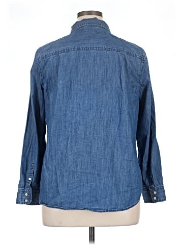 Talbots Long Sleeve Button-Down Shirt (view 2)
