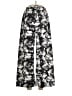 Shein 100% Elastane Print Silver Casual Pants Size L - photo 1