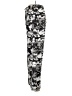 Shein 100% Elastane Print Silver Casual Pants Size L - photo 5