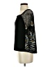 Akemi + Kin 100% Rayon Black 3/4 Sleeve Top Size XS - photo 5