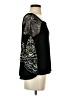 Akemi + Kin 100% Rayon Black 3/4 Sleeve Top Size XS - photo 4