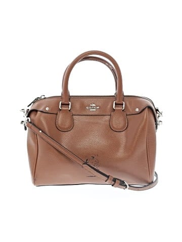 Coach X Peanuts Leather Satchel (view 1)