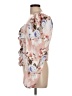 Express 100% Polyester Pink 3/4 Sleeve Blouse Size L - photo 5