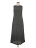 Old Navy 100% Polyester Chevron-herringbone Gray Casual Dress Size 8 - photo 1