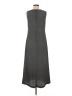 Old Navy 100% Polyester Chevron-herringbone Gray Casual Dress Size 8 - photo 2