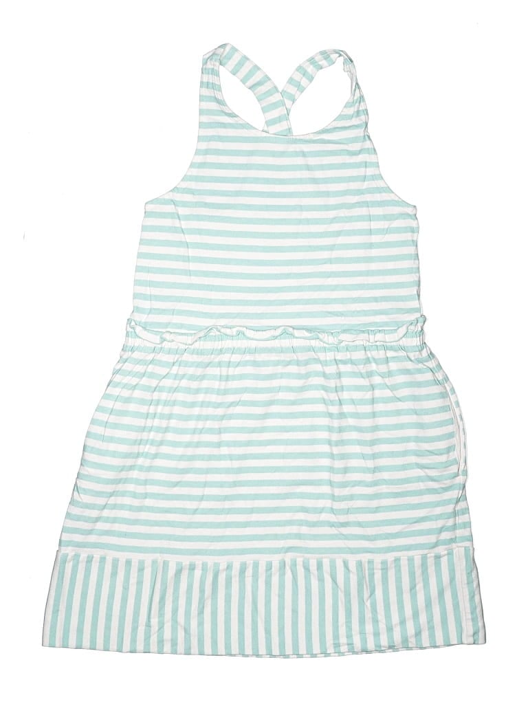 Pre-owned Crewcuts Outlet Kids' Dress In Blue