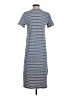 Dylan 100% Cotton Stripes Blue Casual Dress Size XS - photo 2