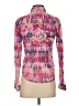 Dolled Up 100% Cotton Tie-dye Pink Long Sleeve Button-Down Shirt Size S - photo 2