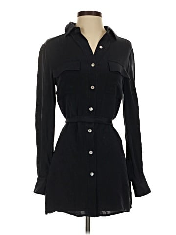 St. John Long Sleeve Silk Top (view 1)
