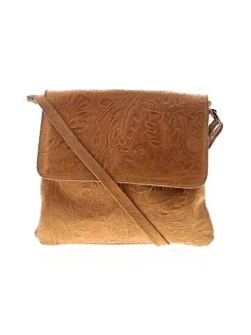 Borse in Pelle Leather Crossbody Bag (view 1)