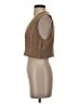 Debut 100% Polyester Tan Sweater Vest Size S - photo 5