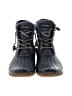 Sperry Top Sider Black Rain Boots Size 8 - photo 2