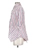 Isabella Sinclair Stripes Pink 3/4 Sleeve Button-Down Shirt Size XS - photo 5