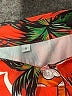Unbranded Tropical Orange Short Sleeve Blouse Size S - photo 7