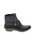 Sperry Top Sider Black Rain Boots Size 8 - photo 1