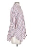 Isabella Sinclair Stripes Pink 3/4 Sleeve Button-Down Shirt Size XS - photo 4