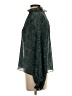 Zara Green Long Sleeve Blouse Size XS - photo 5