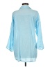 Unbranded 100% Polyester Blue 3/4 Sleeve Blouse One size - photo 2