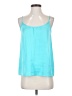 The Limited 100% Polyester Teal Sleeveless Top Size S - photo 1