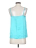 The Limited 100% Polyester Teal Sleeveless Top Size S - photo 2