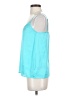 The Limited 100% Polyester Teal Sleeveless Top Size S - photo 5