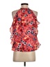 Parker 100% Polyester Red Sleeveless Blouse Size XS - photo 2