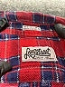 Longstreet 100% Cotton Plaid Red Long Sleeve Button-Down Shirt Size 5 - photo 3