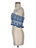 Shein 100% Rayon Blue Tube Top Size XS - photo 5