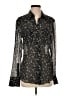 Rag & Bone 100% Viscose Black Long Sleeve Blouse Size S - photo 1