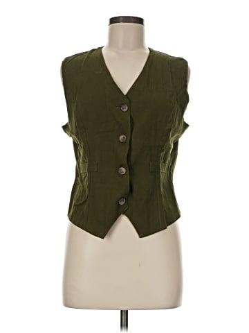 Unbranded Sleeveless Button-Down Shirt (view 1)