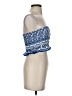 Shein 100% Rayon Blue Tube Top Size XS - photo 4