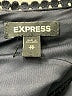 Express 100% Polyester Black Cocktail Dress Size XS - photo 7