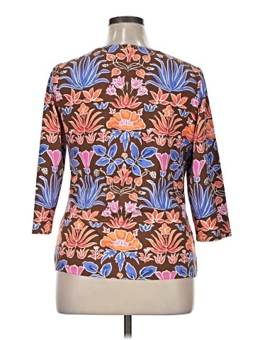 J. McLaughlin 3/4 Sleeve T-Shirt (view 2)
