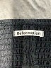 Reformation 100% Linen Black Short Sleeve Top Size 8 - photo 7